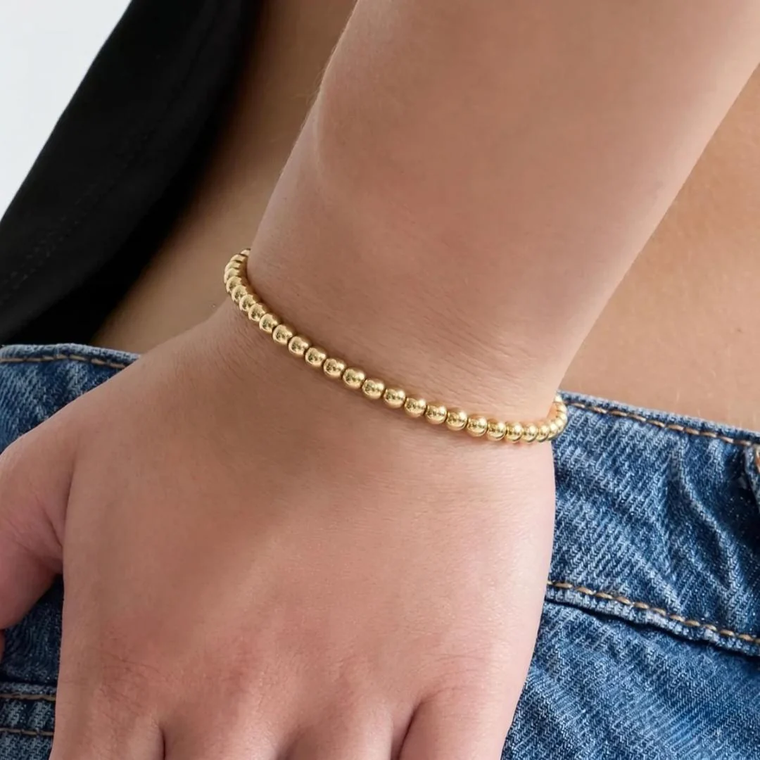 Bracelet Beaded Elastic Waterproof Jewelry